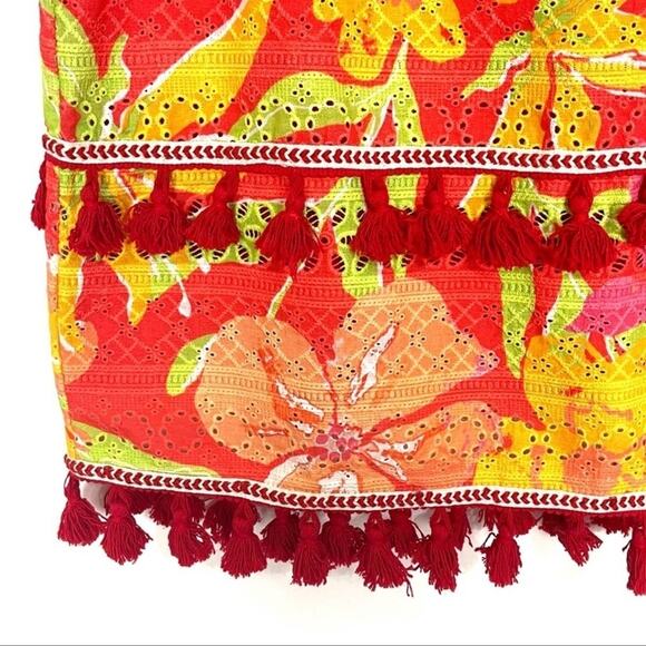 Anthropologie Verb Electra Eyelet Mini Skirt - Picture 3 of 8